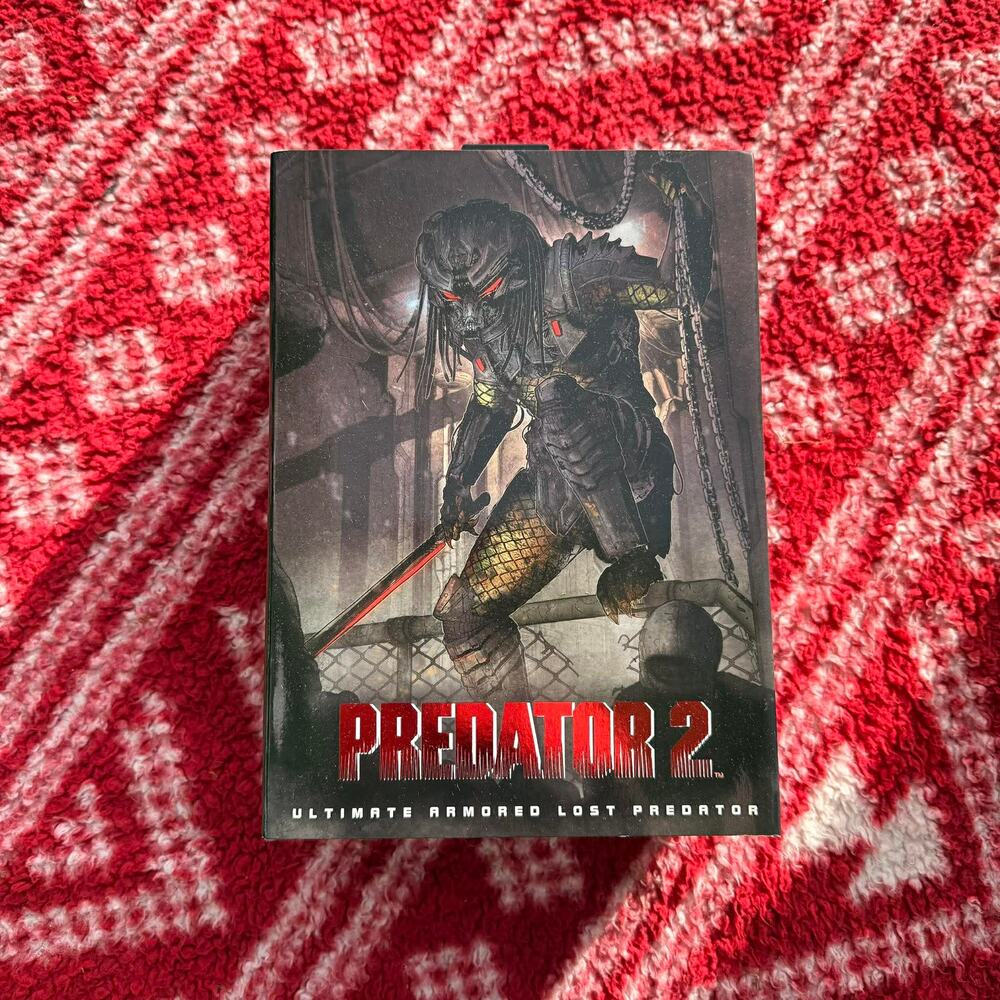 Predator 2 Ultimate Armored Lost Predator 30th Anniversary Figure NECA Sealed
